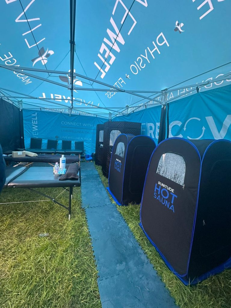 The inside of the recovery hub